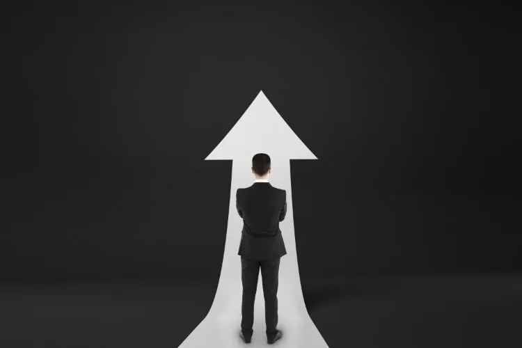 Un homme voulant progresser.