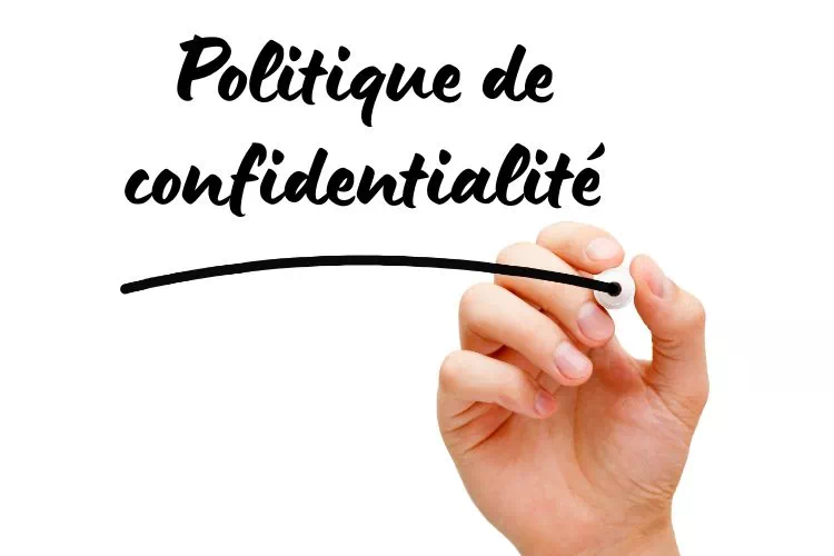 Politique de confidentialité