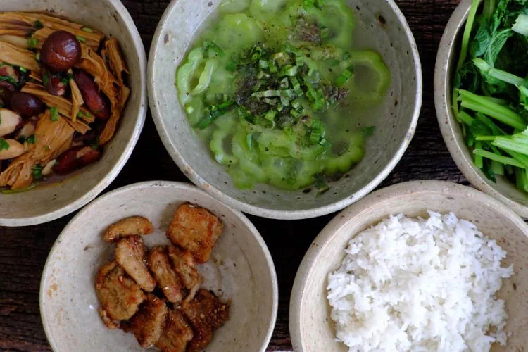 Repas frugal