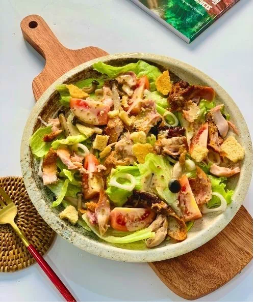 Plat de salade