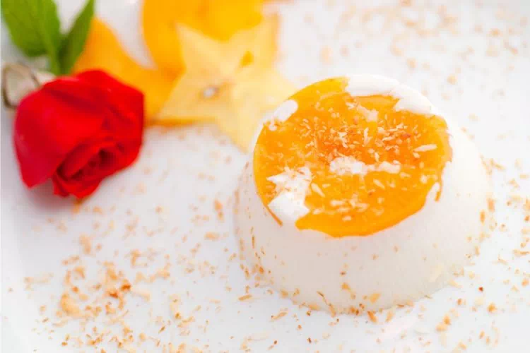 Flan coco au lait de coco et vanille